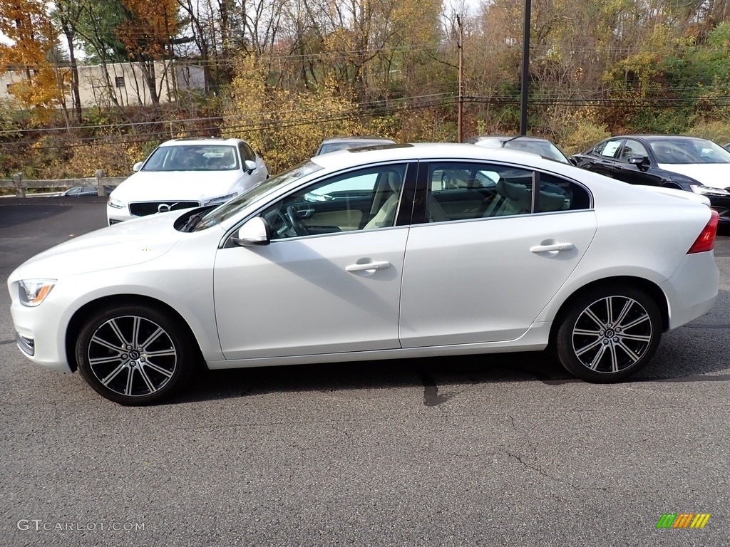 2017 S60 T5 AWD - Ice White / Soft Beige photo #7