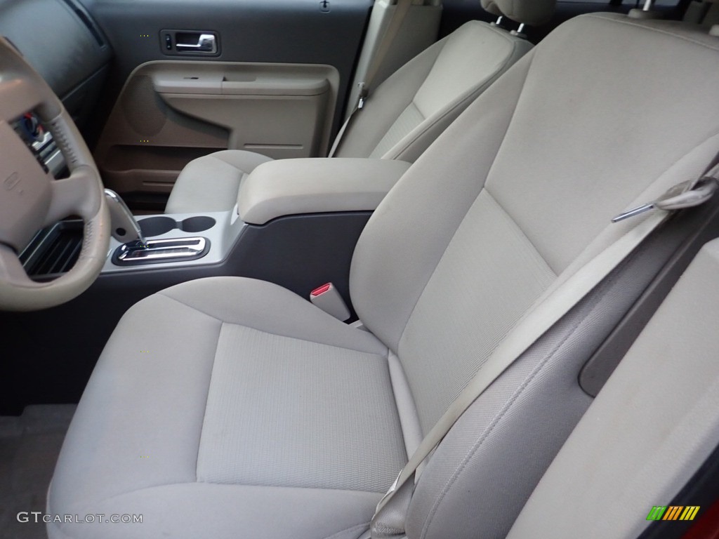 2010 Edge SEL AWD - Red Candy Metallic / Medium Light Stone photo #16