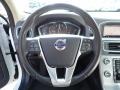 Soft Beige 2017 Volvo S60 T5 AWD Steering Wheel