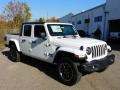 2021 Bright White Jeep Gladiator Sport 4x4  photo #3