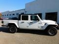 2021 Bright White Jeep Gladiator Sport 4x4  photo #4