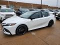 Wind Chill Pearl 2021 Toyota Camry XSE Hybrid Exterior