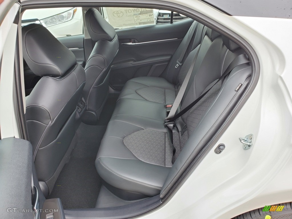 Black Interior 2021 Toyota Camry XSE Hybrid Photo #139957711