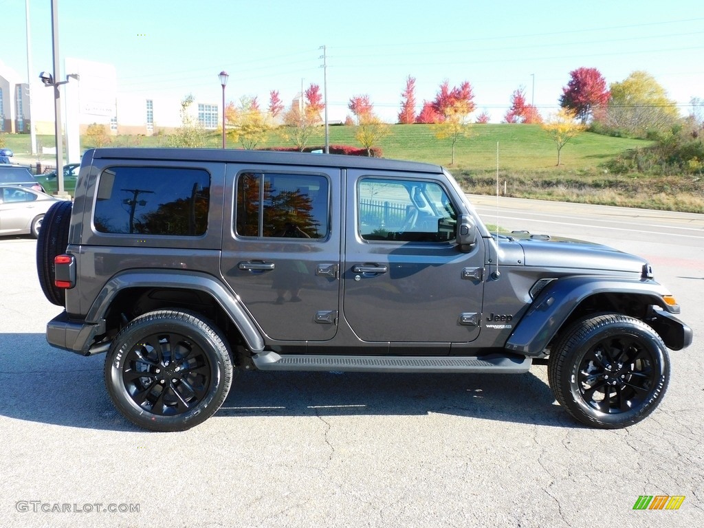 2021 Wrangler Unlimited High Altitude 4x4 - Granite Crystal Metallic / Black photo #4