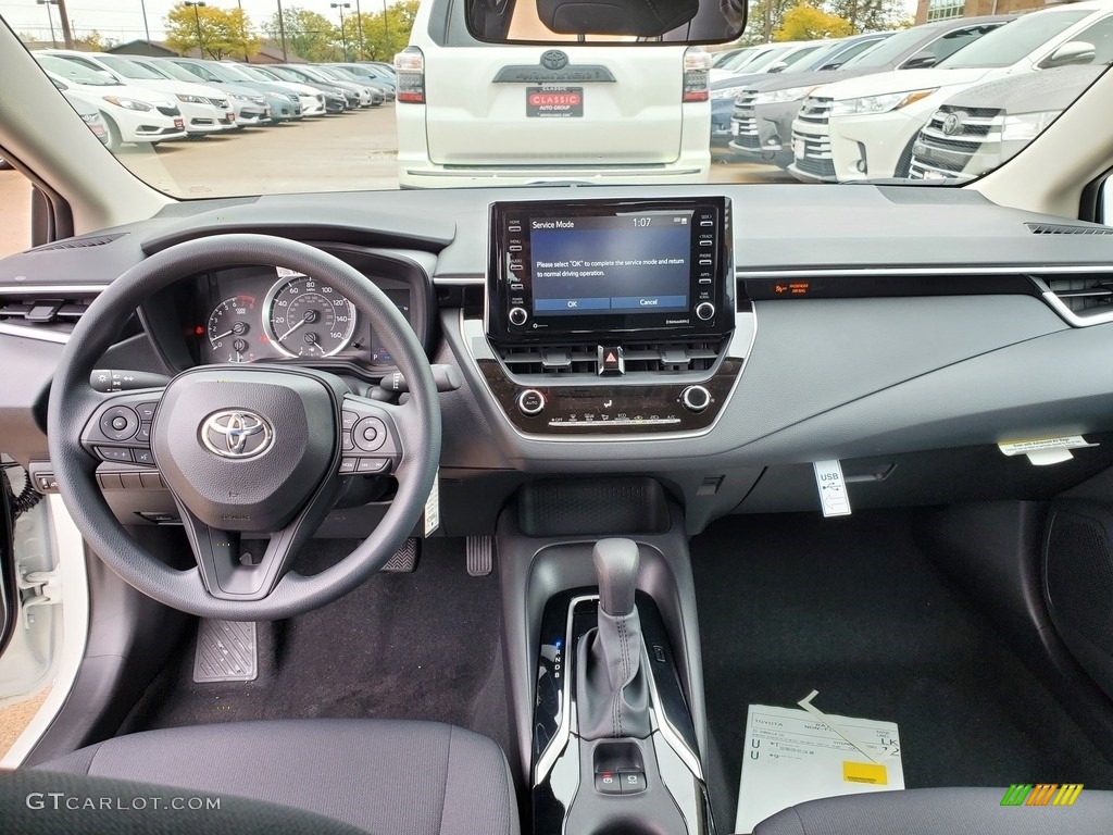 2021 Toyota Corolla LE Black Dashboard Photo #139958089