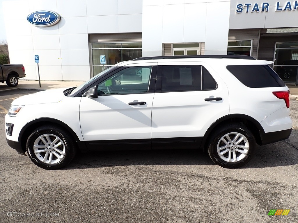 2016 Explorer 4WD - Oxford White / Medium Light Camel photo #2