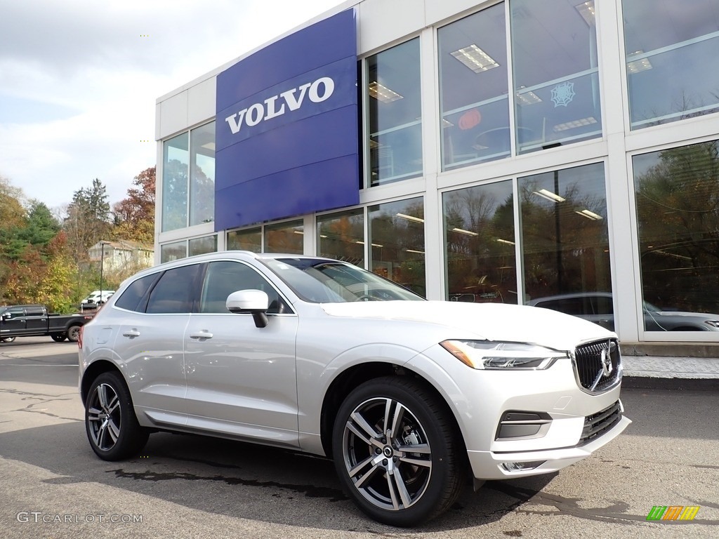 Bright Silver Metallic 2021 Volvo XC60 T5 AWD Momentum Exterior Photo #139958446