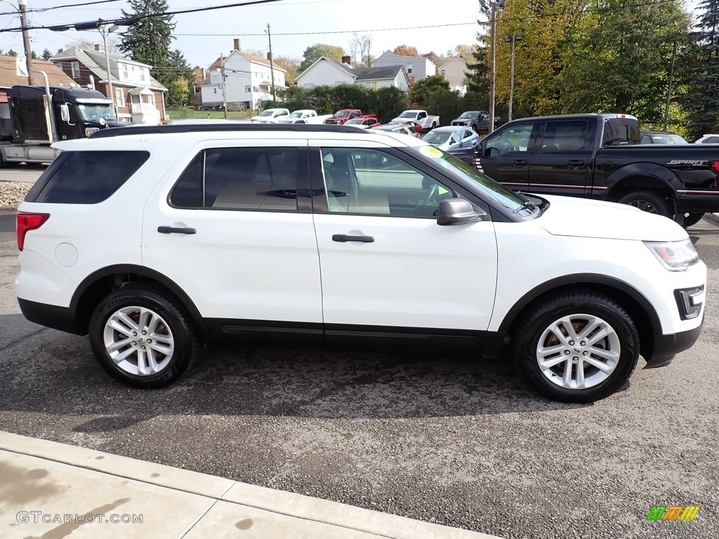 2016 Explorer 4WD - Oxford White / Medium Light Camel photo #7