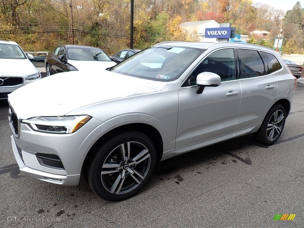 Bright Silver Metallic 2021 Volvo XC60 T5 AWD Momentum Exterior Photo #139958548