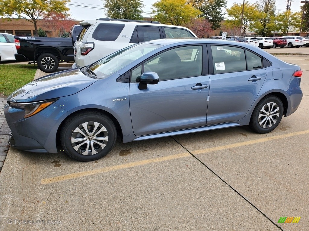 2021 Corolla Hybrid LE - Celestite Gray Metallic / Black photo #1