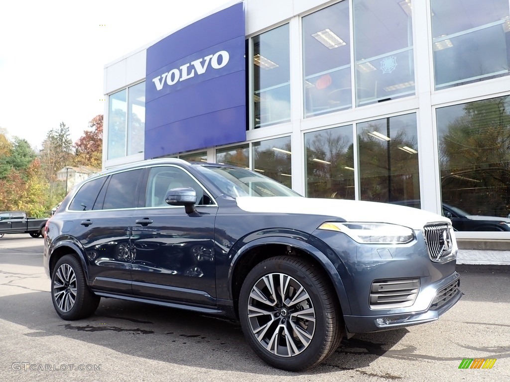 Denim Blue Metallic 2021 Volvo XC90 T6 AWD Momentum Exterior Photo #139958818