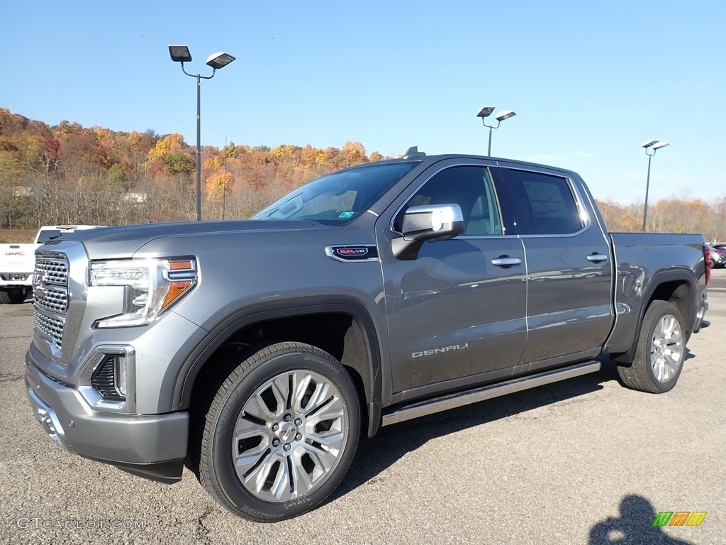 Satin Steel Metallic Gmc Sierra Denali Crew Cab Wd