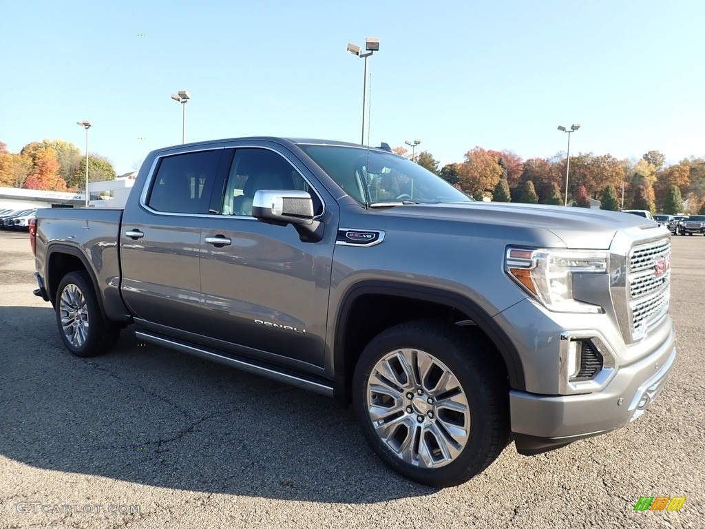 2021 Sierra 1500 Denali Crew Cab 4WD - Satin Steel Metallic / Jet Black photo #3
