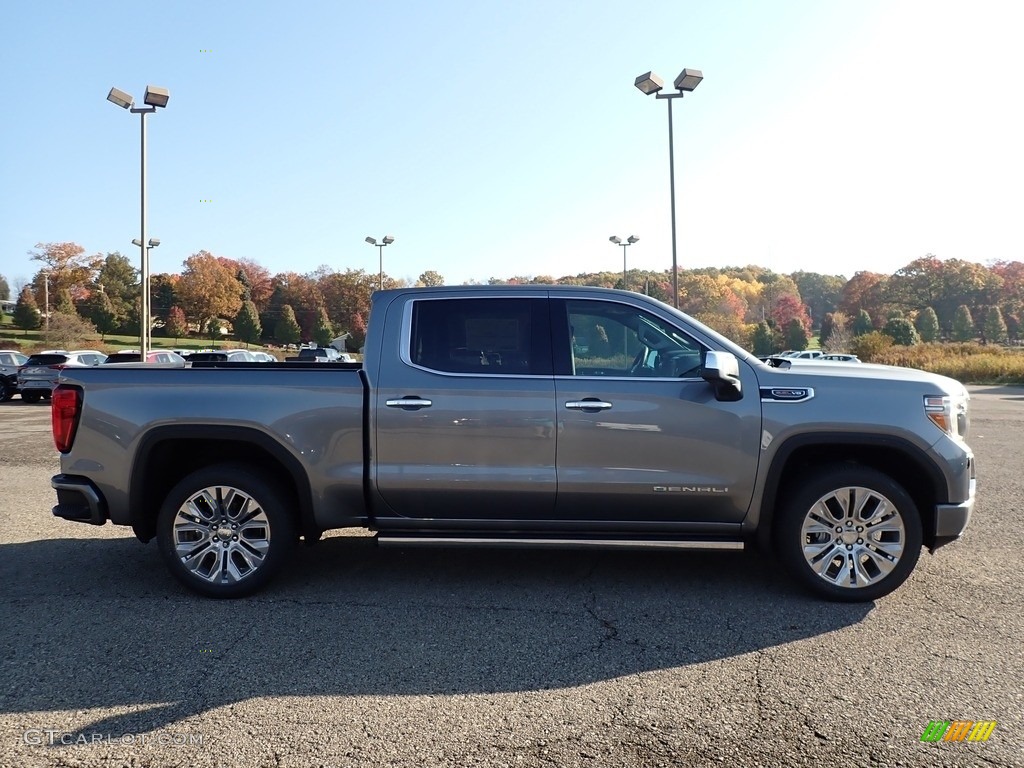 2021 Sierra 1500 Denali Crew Cab 4WD - Satin Steel Metallic / Jet Black photo #4