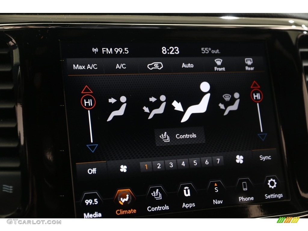 2020 Jeep Grand Cherokee Trailhawk 4x4 Controls Photo #139959044