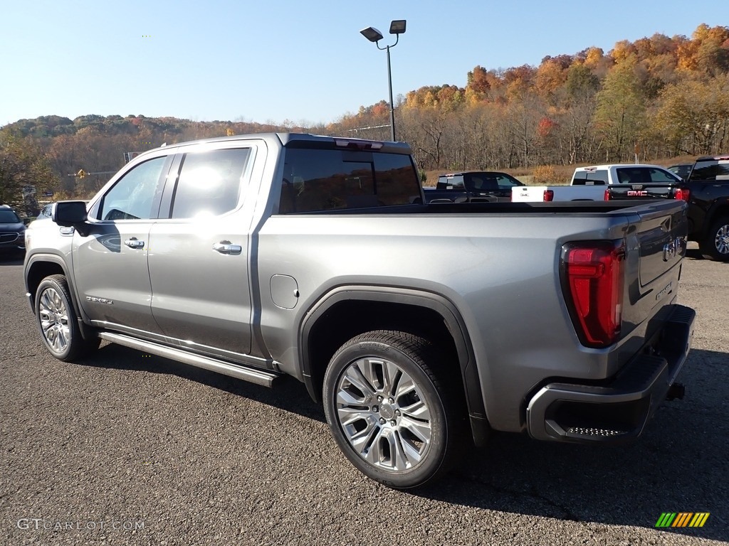 2021 Sierra 1500 Denali Crew Cab 4WD - Satin Steel Metallic / Jet Black photo #7
