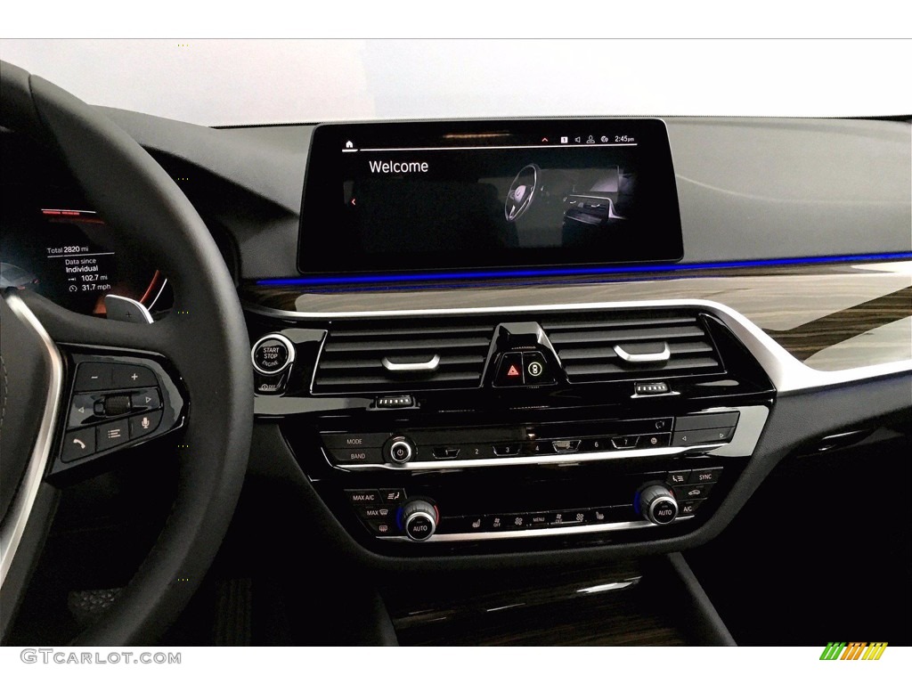 2020 5 Series 530i Sedan - Glacier Silver Metallic / Black photo #5