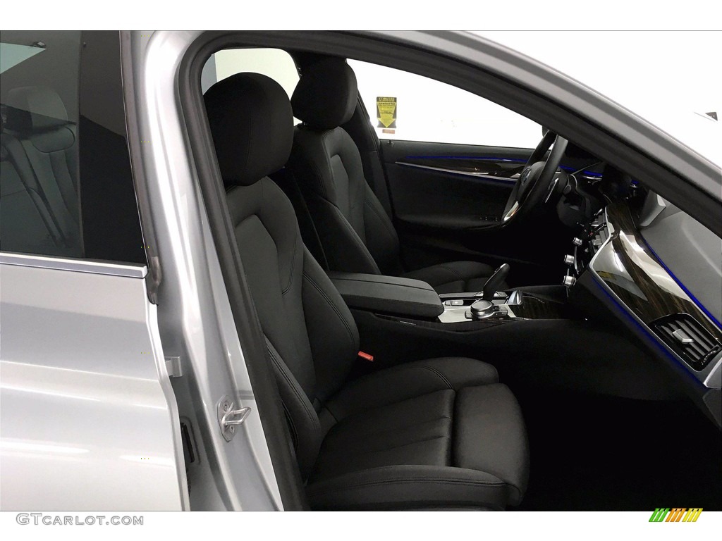 2020 5 Series 530i Sedan - Glacier Silver Metallic / Black photo #6