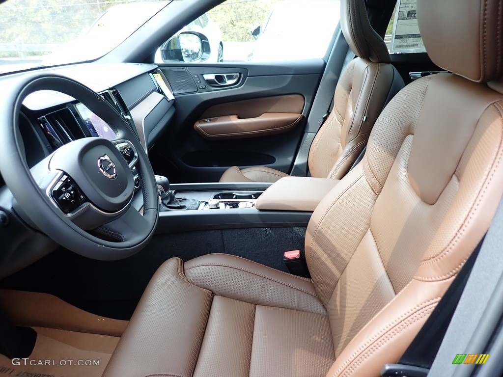Maroon Brown/Charcoal Interior 2021 Volvo XC60 T5 AWD Inscription Photo #139959364