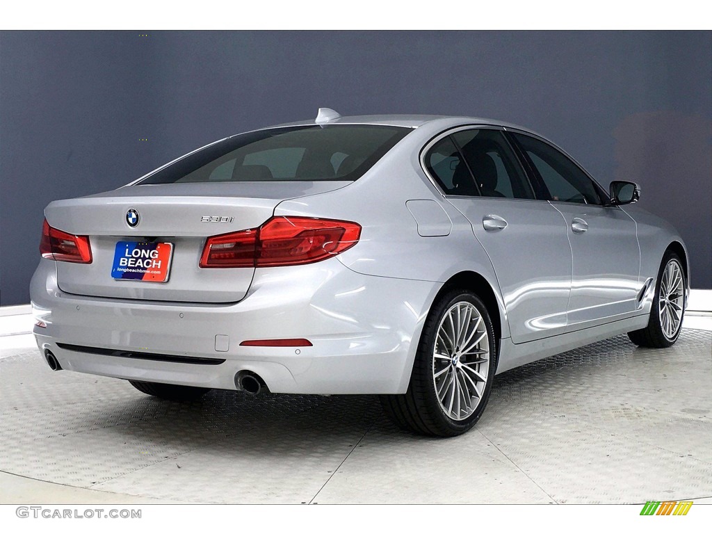 Glacier Silver Metallic 2020 BMW 5 Series 530i Sedan Exterior Photo #139959493
