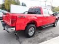 2020 Race Red Ford F250 Super Duty XLT Crew Cab 4x4  photo #5