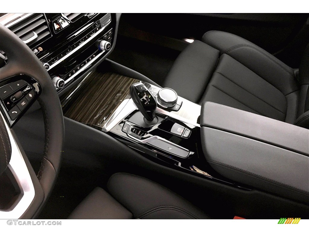 2020 5 Series 530i Sedan - Glacier Silver Metallic / Black photo #16