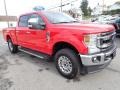 2020 Race Red Ford F250 Super Duty XLT Crew Cab 4x4  photo #7