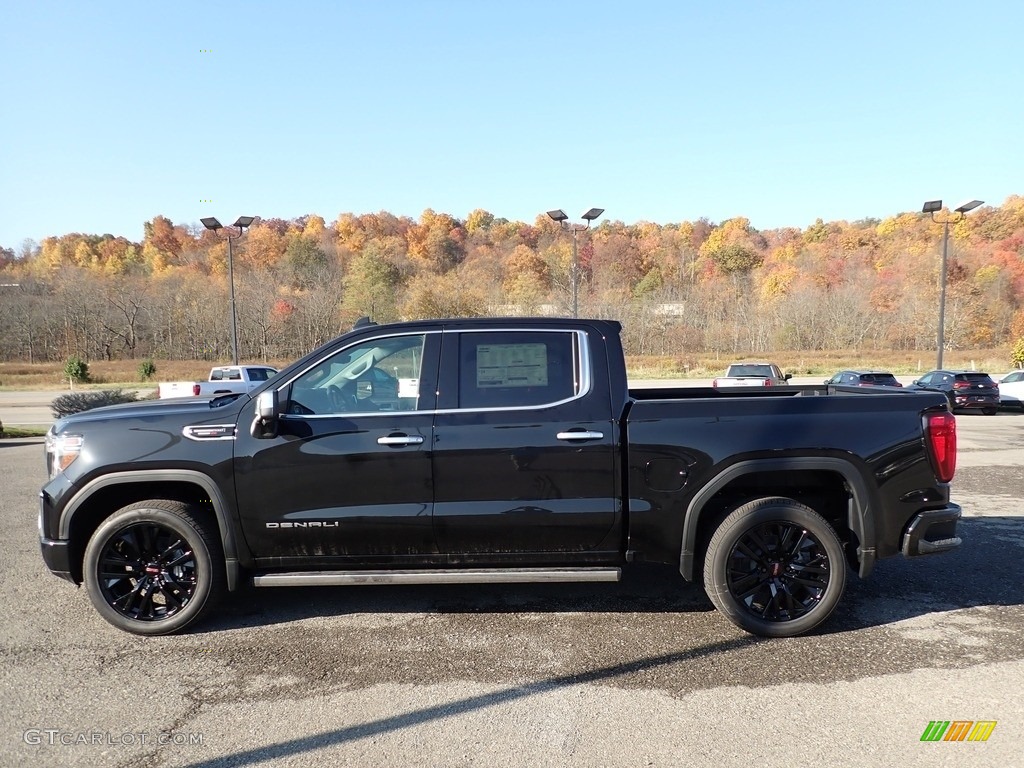 Onyx Black 2021 GMC Sierra 1500 Denali CabonPro Crew Cab 4WD Exterior Photo #139959610