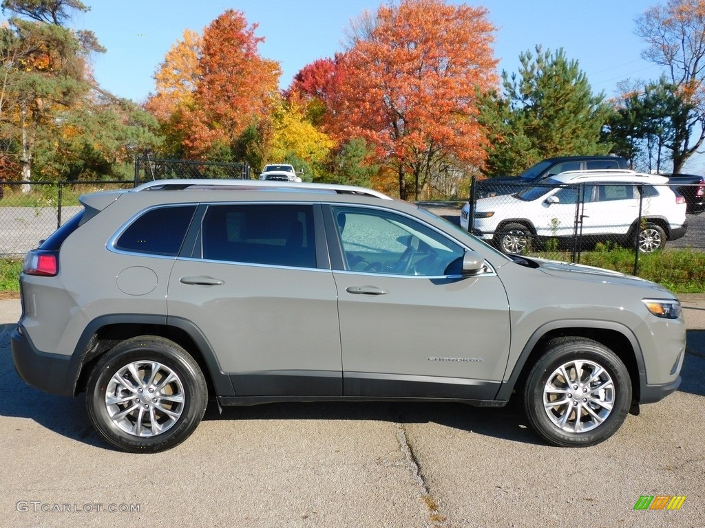 Sting-Gray 2021 Jeep Cherokee Latitude Lux 4x4 Exterior Photo #139959634