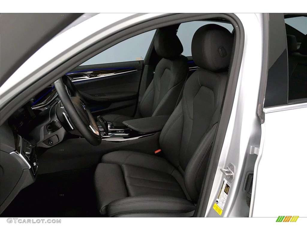 2020 5 Series 530i Sedan - Glacier Silver Metallic / Black photo #27