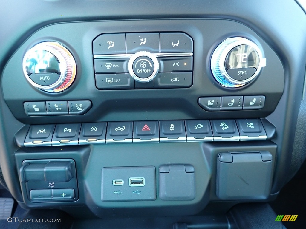 2021 GMC Sierra 1500 Denali CabonPro Crew Cab 4WD Controls Photo #139959883