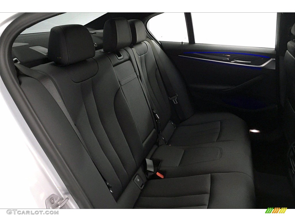 2020 5 Series 530i Sedan - Glacier Silver Metallic / Black photo #28