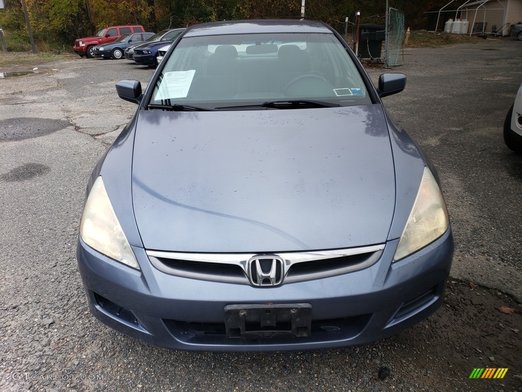 2007 Accord LX Sedan - Cool Blue Metallic / Ivory photo #2