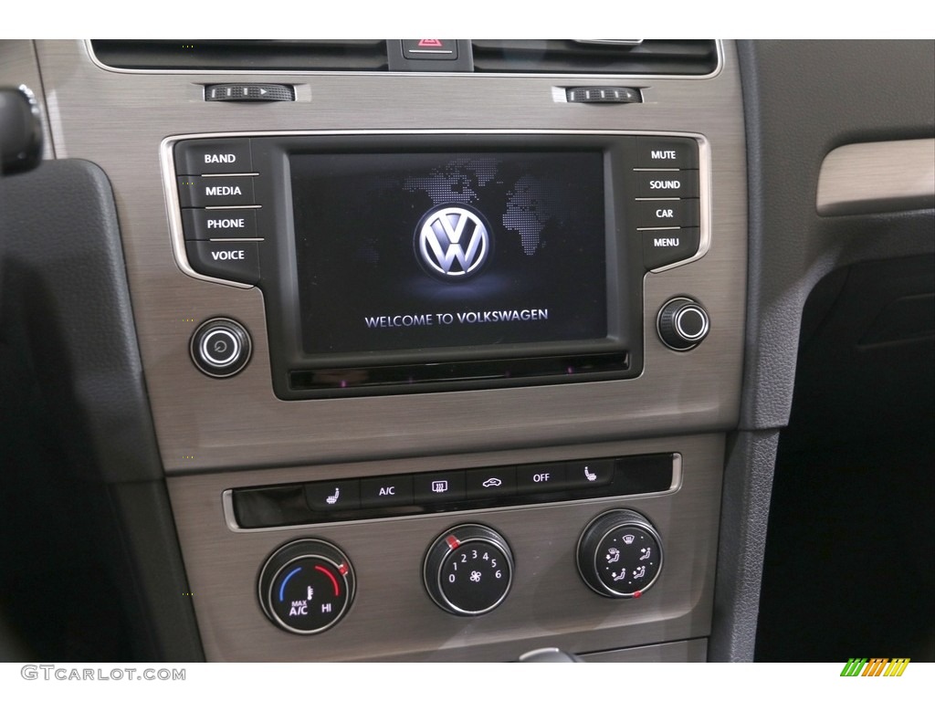 2017 Golf 4 Door 1.8T Wolfsburg - Black / Titan Black photo #10