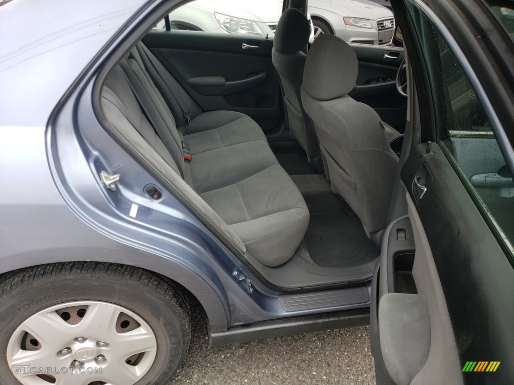 2007 Accord LX Sedan - Cool Blue Metallic / Ivory photo #11