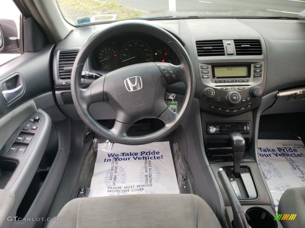 2007 Accord LX Sedan - Cool Blue Metallic / Ivory photo #13