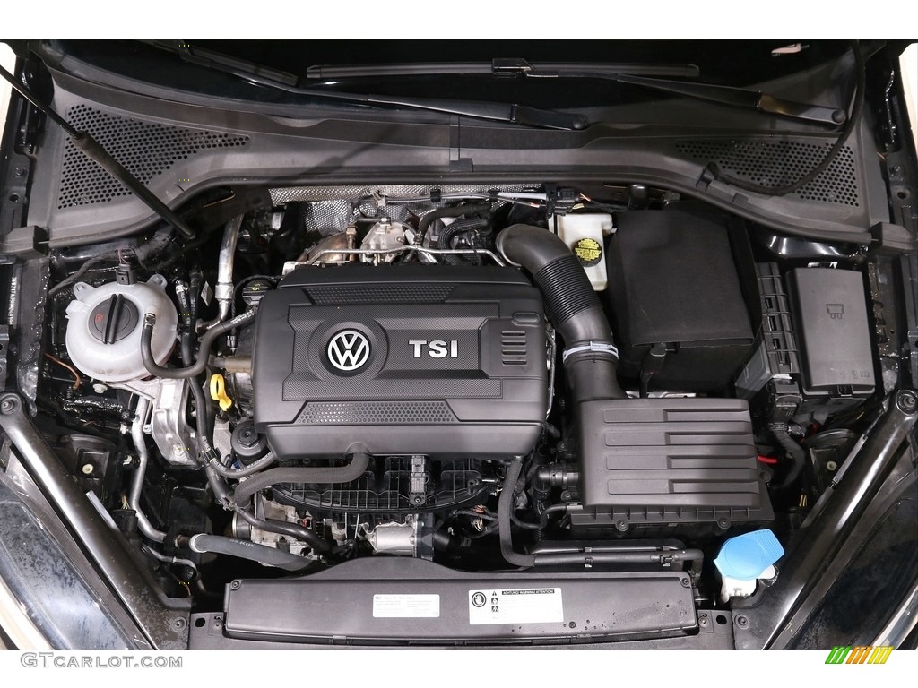 2017 Golf 4 Door 1.8T Wolfsburg - Black / Titan Black photo #26