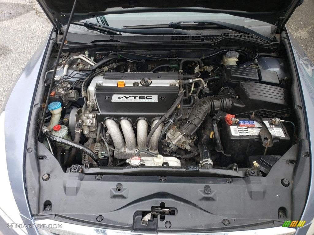 2007 Accord LX Sedan - Cool Blue Metallic / Ivory photo #20