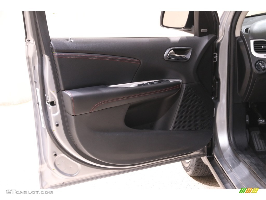 2015 Dodge Journey R/T AWD R/T Black/Red Door Panel Photo #139960957