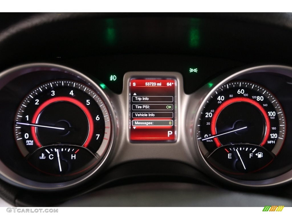 2015 Dodge Journey R/T AWD Gauges Photo #139961038