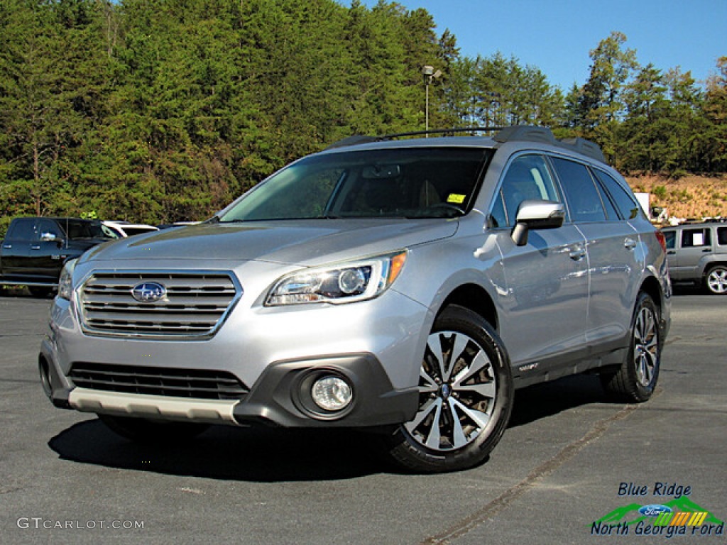 2015 Outback 2.5i Limited - Ice Silver Metallic / Slate Black photo #1