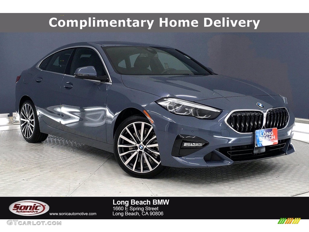 2020 2 Series 228i xDrive Gran Coupe - Storm Bay Metallic / Black photo #1