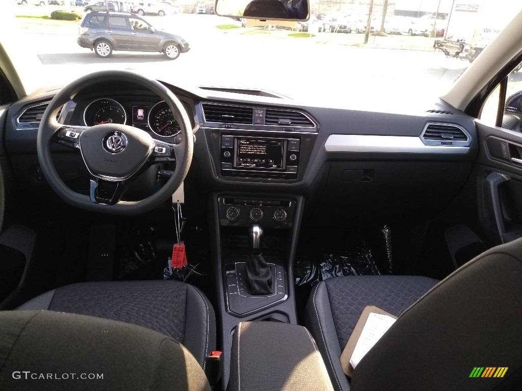 2021 Tiguan S - Atlantic Blue Metallic / Titan Black photo #3