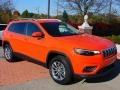 Spitfire Orange 2021 Jeep Cherokee Latitude Lux 4x4 Exterior