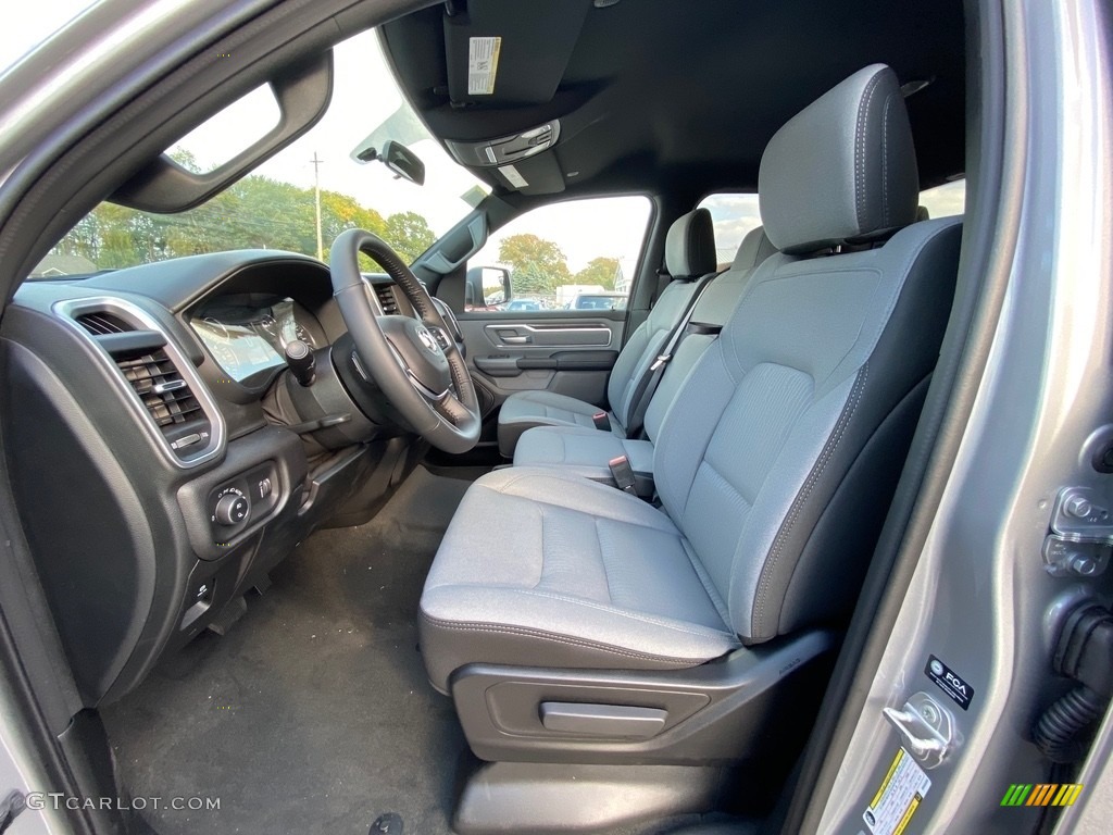 Diesel Gray/Black Interior 2021 Ram 1500 Big Horn Quad Cab 4x4 Photo #139961575
