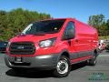 E4 - Vermillion Red Ford Transit (2015)