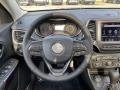 Black 2021 Jeep Cherokee Traihawk 4x4 Steering Wheel