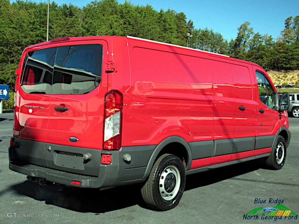Vermillion Red 2015 Ford Transit Van 350 LR Long Exterior Photo #139961932