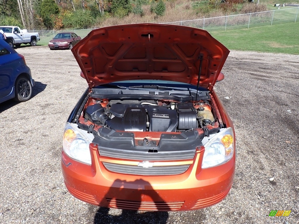 2007 Cobalt LT Sedan - Sunburst Orange Metallic / Gray photo #5