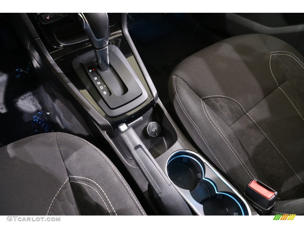2017 Fiesta SE Sedan - Magnetic / Charcoal Black photo #11